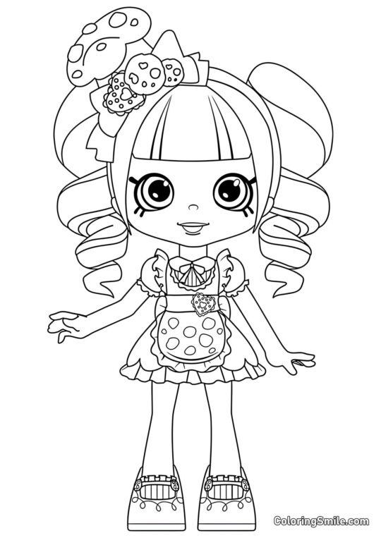 Coco Cookie - Omalovánka