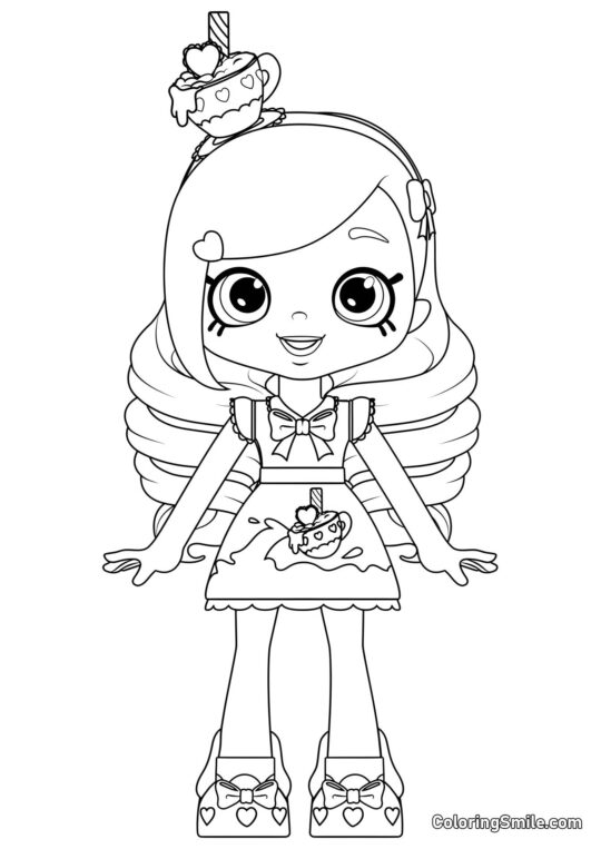 Kirsty - Omalovánka