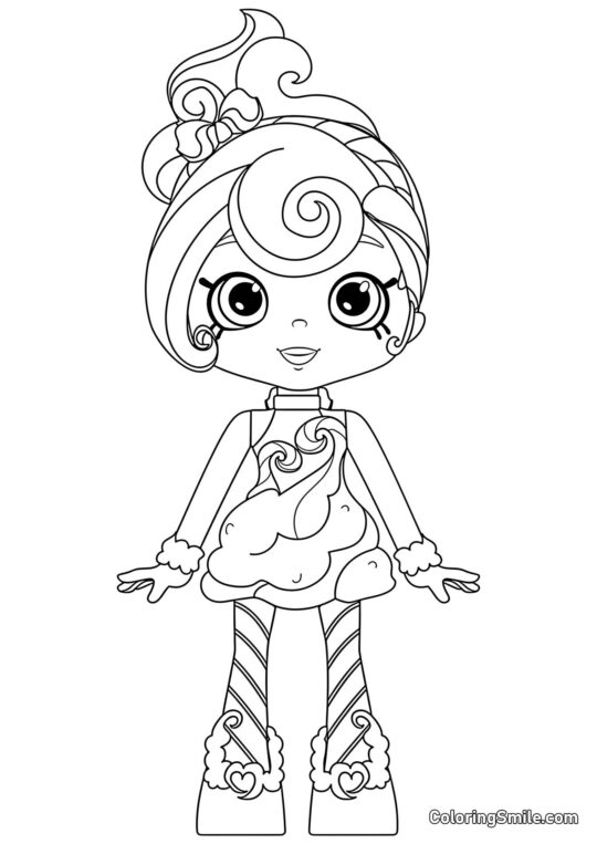 Candy Sweets - Omalovánka