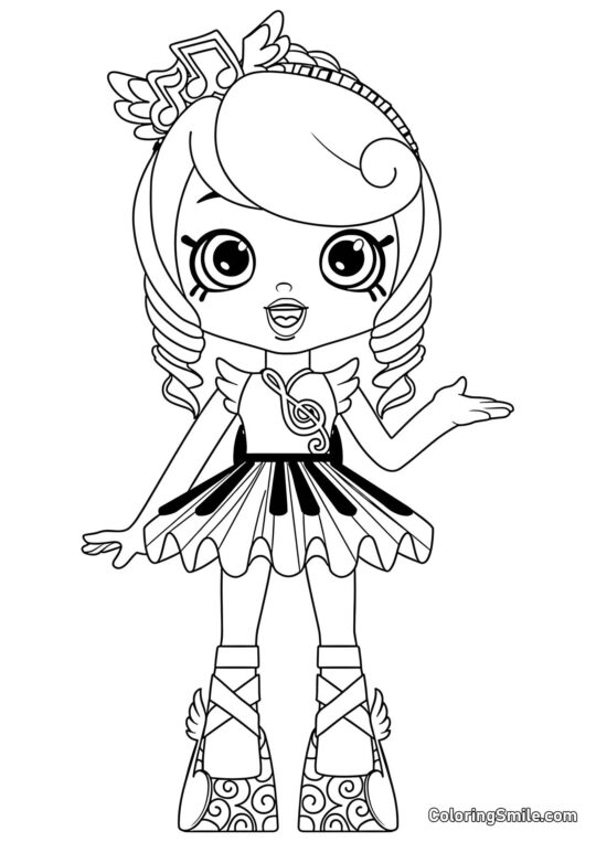 Melodine - Omalovánka