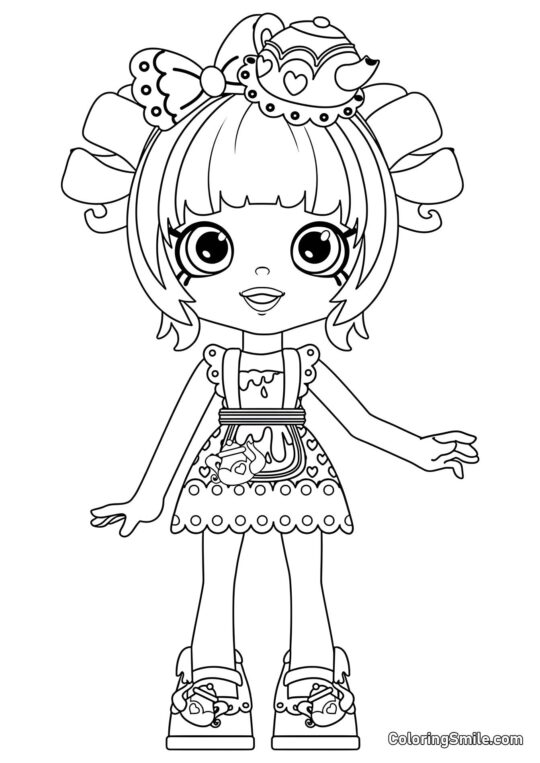 Tippy Čajník - Omalovánka