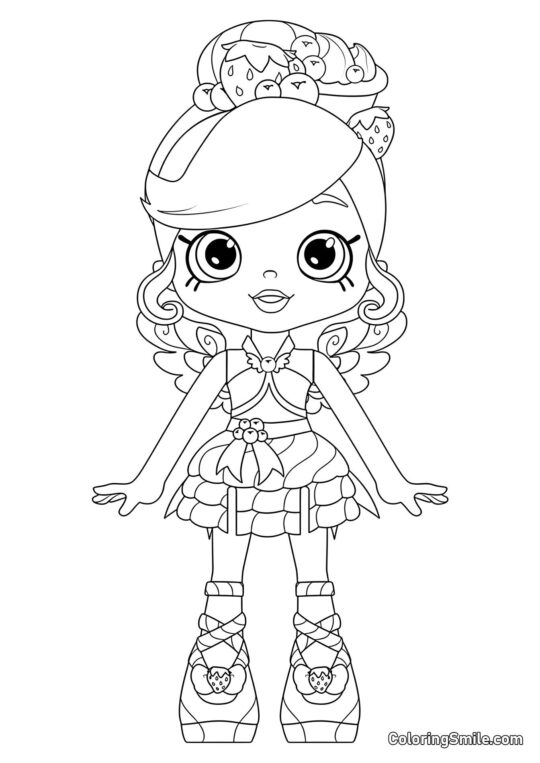 Frya Froyo - Omalovánka