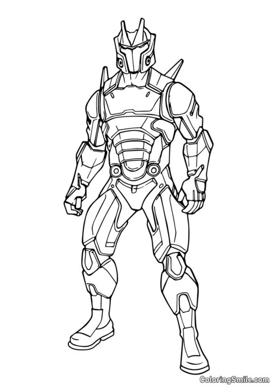 Fortnite Miazma - Omalovánka