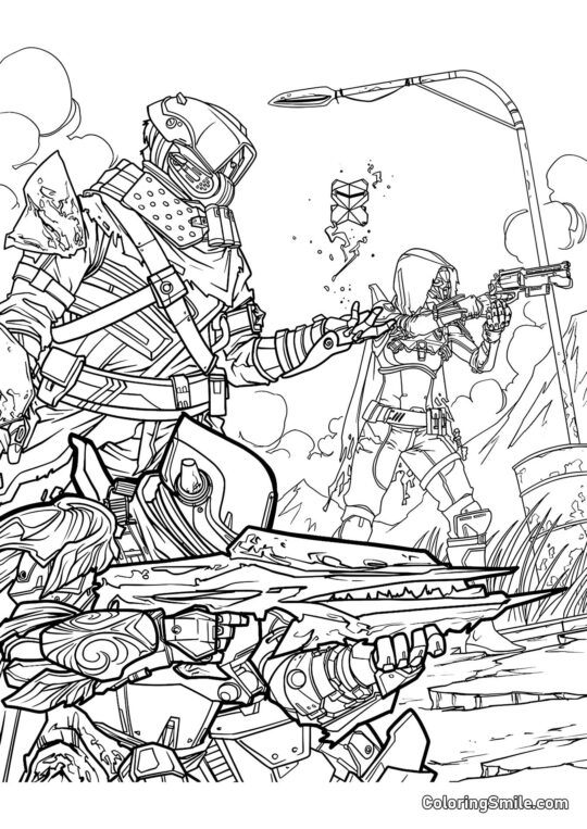 Fortnite Battle Royale - Omalovánka