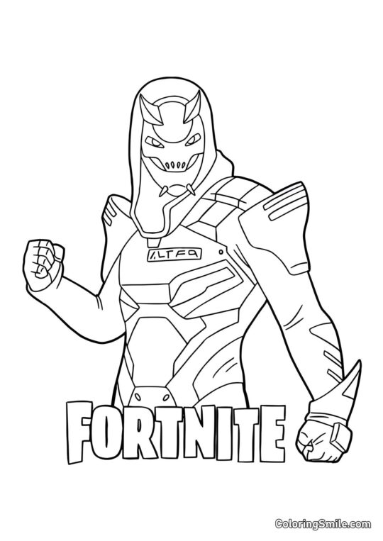 Fortnite Vendetta - Omalovánka