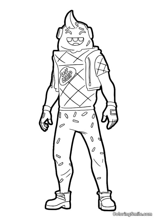 Fortnite Roh - Omalovánka
