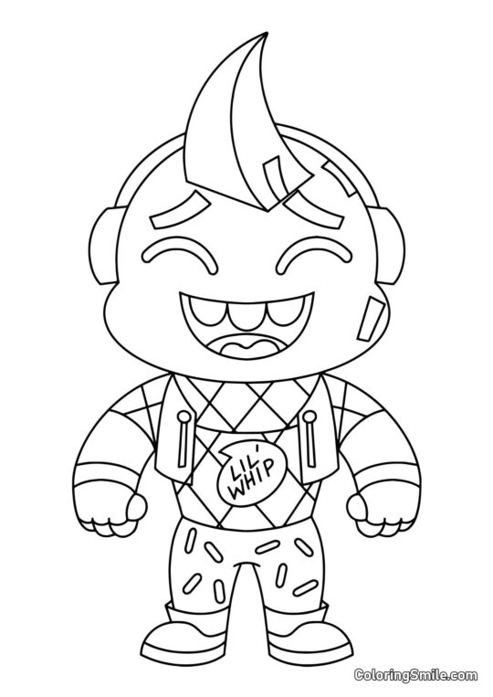 Fortnite Chibi Roh - Omalovánka