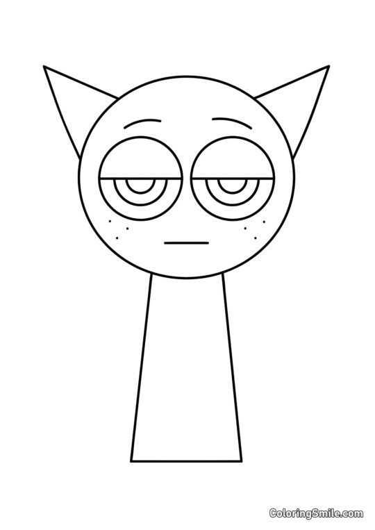 Sprunk Šedý - Omalovánka