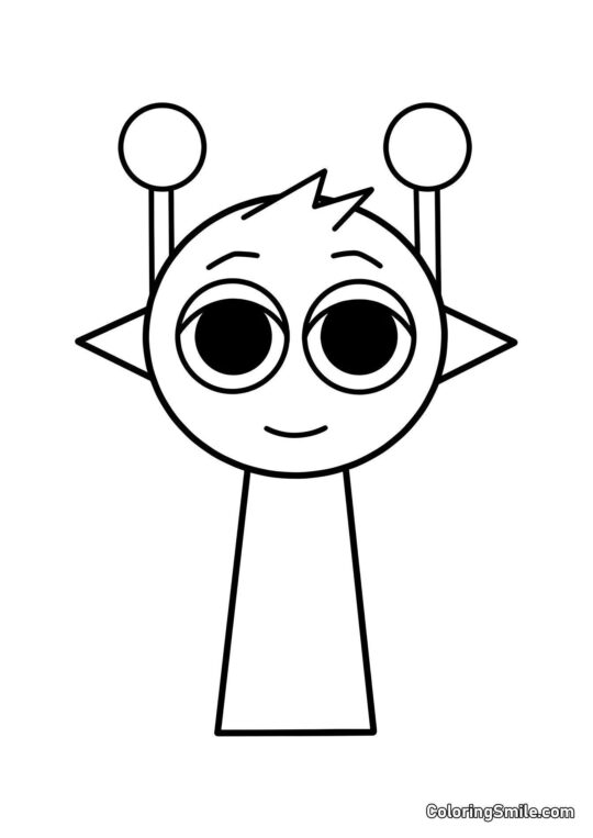 Sprunk Simon - Omalovánka