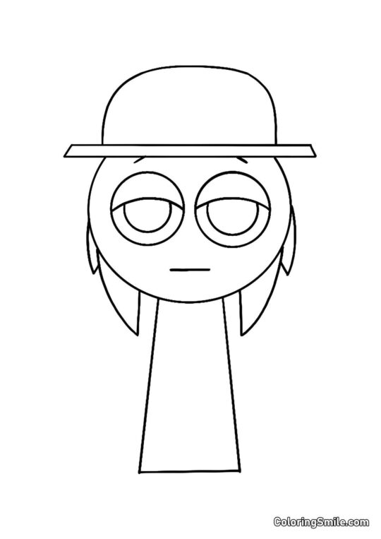 Sprunk Tanner - Omalovánka