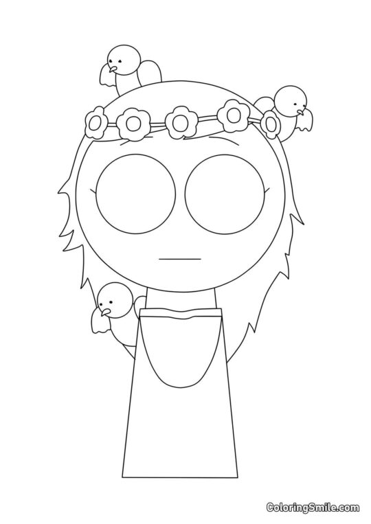 Bonus Sprunk Rosa - Omalovánka