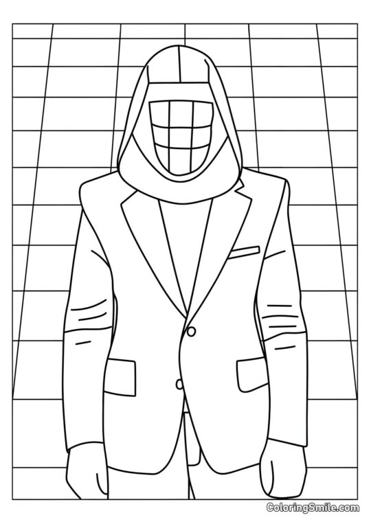 Host Squid Game - Omalovánka