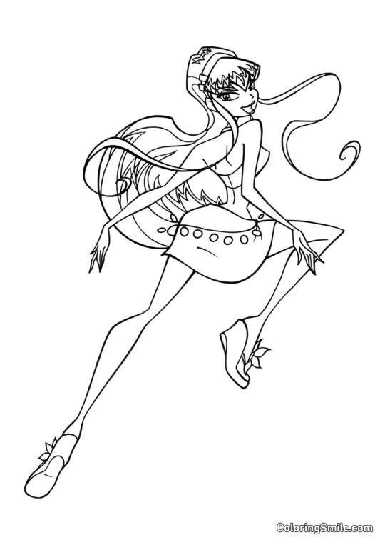 Stelliny oblíbené boty - Omalovánka