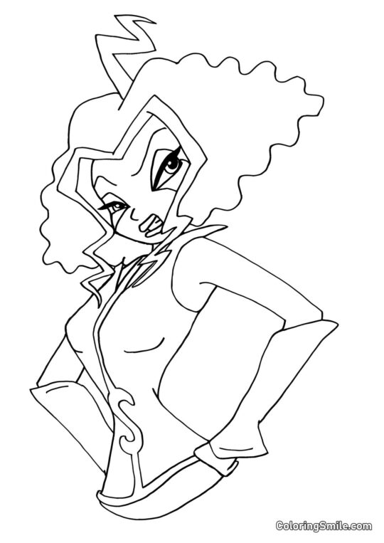 Stormy obvykle ve špatné náladě - Omalovánka