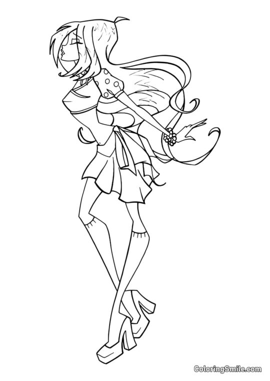 Florin polibek - Omalovánka