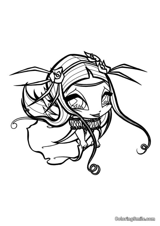 Amore dělá oči - Omalovánka