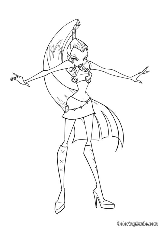 Icy v zuřivosti - Omalovánka