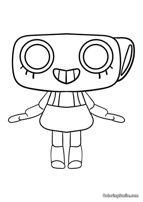 Shelly z Dendyho světa - Omalovánka