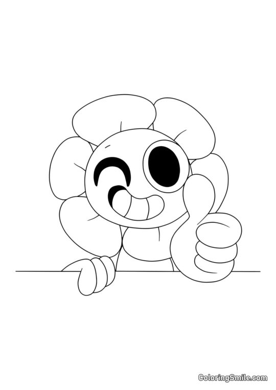 Prodejce Dendy - Omalovánka