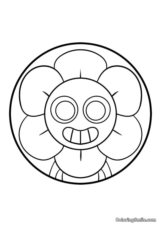 Portrét Dendyho - Omalovánka