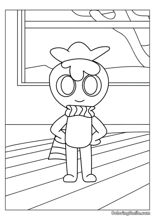 Klíč z Dendyho světa - Omalovánka