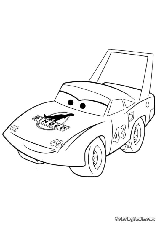 Král v celé své slávě - Omalovánka