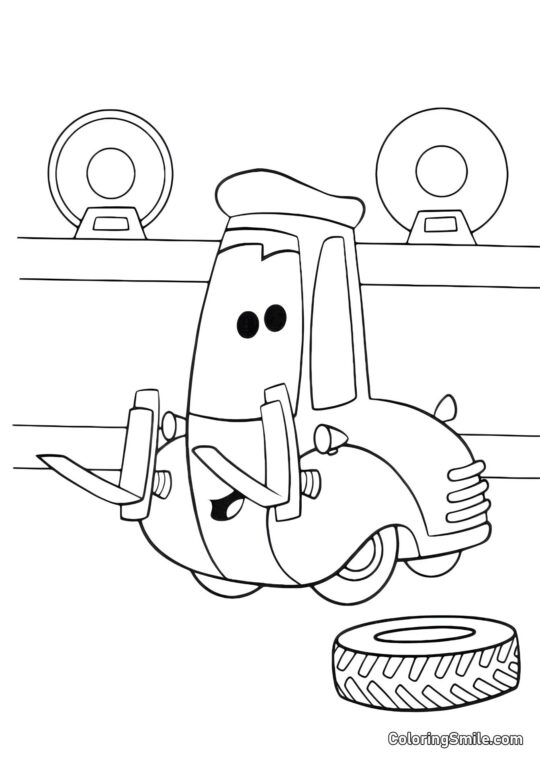 Nakladač - Omalovánka