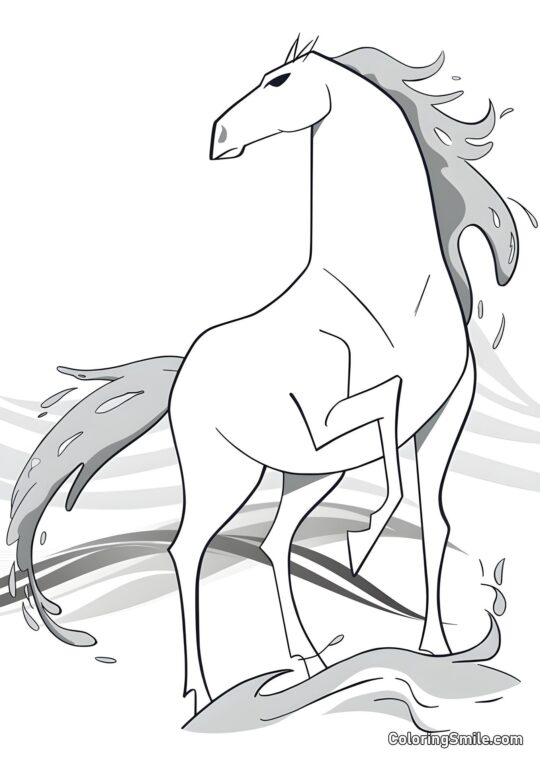 Nokk z Ledového srdce 2 Nokk z Ledového srdce 2 - Omalovánka