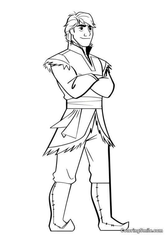 Kristoff z Ledového srdce 2 Kristoff z Ledového srdce 2 - Omalovánka